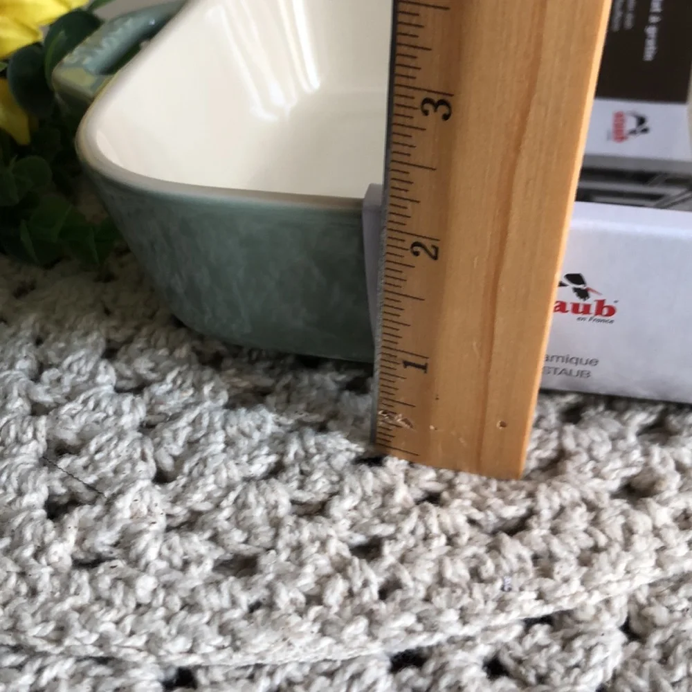 Staub Rectangular Ceramic Baker - EUCALYPTUS